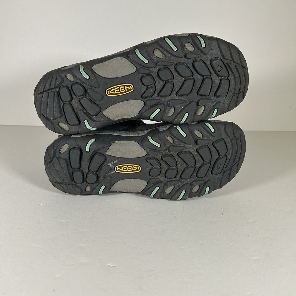 KEEN Womens Steens Mid Gray Hiking Boots Outdoors Size 9 (4504609) - Picture 11 of 16